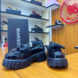 Black loafers